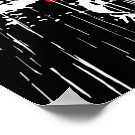 Poster Raccoon (Coin)