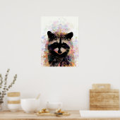 Poster Raccoon 27 (Cuisine)