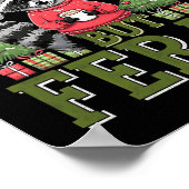 Poster Raccoon Festif Mais Feral Noël Père Noël Fun Anim (Coin)