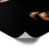 Poster Raccoon In Cket Funny Xmas Santa Hat Graphic (Coin)