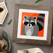 Poster Raccoon Rascal