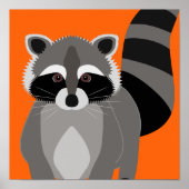 Poster Raccoon Rascal (Devant)