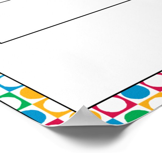 Poster Raccourcis clavier courants Imprimer (Coin)