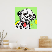 Poster Race de chien dalmate (Cuisine)