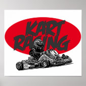 Poster Race karting (Devant)