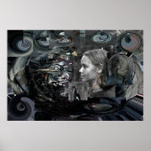 Poster Rachel dans un Tesseract (Devant)