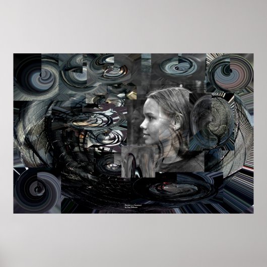 Poster Rachel dans un Tesseract (Devant)