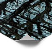 Poster Racines bleues (Coin)