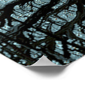 Poster Racines bleues (Coin)