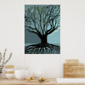 Poster Racines bleues (Cuisine)