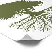 Poster Racines de l'arbre (Coin)
