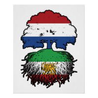 Racines iraniennes cultivées aux Pays-Bas Lion et