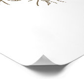 Poster Racines jours des terres brun (Coin)