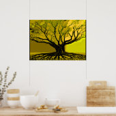 Poster Racines Vertes (Cuisine)