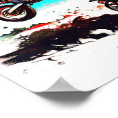 Poster Racing To Win - Motocrosseurs (Coin)