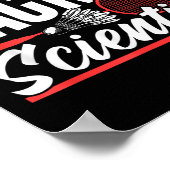 Poster Racket Scientist Lover Badminton Match Player Team (Coin)