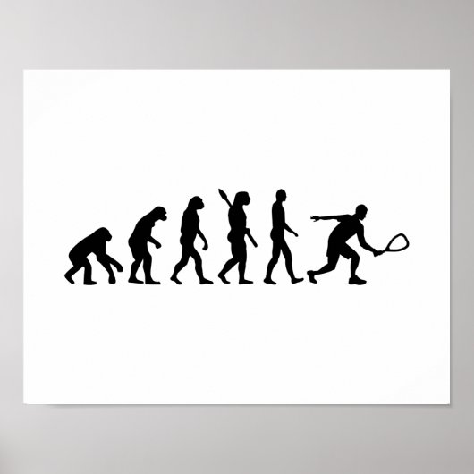 Poster Racquetball Évolution (Devant)