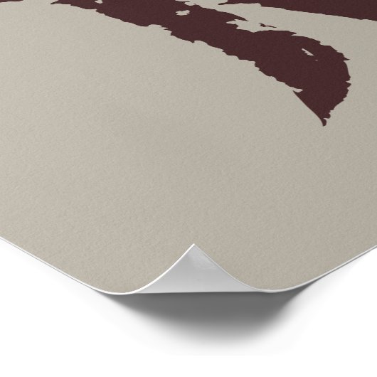 Poster RADAGAST™ Nom solide (Coin)