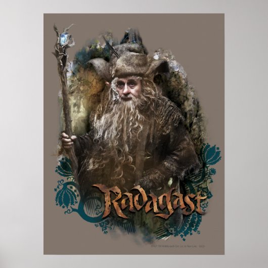 Poster RADAGAST™ With Name (Devant)