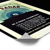 Poster Radar de marine (Coin)