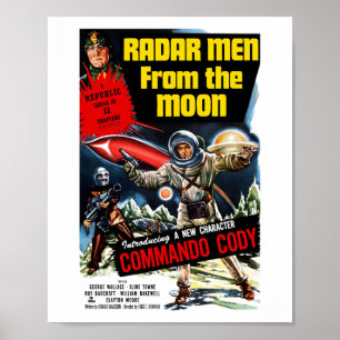Poster Radar Men from the Moon (1952)