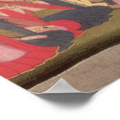 Poster Radha et Krishna assis dans un bosquet, Kulu (Coin)