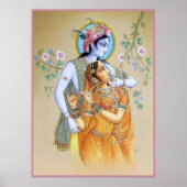 Poster Radha-Krishna (Devant)