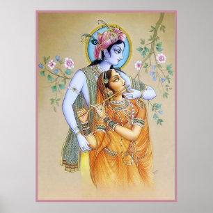 Poster Radha-Krishna