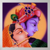 Poster Radha-Krishna (Devant)