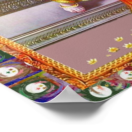 Poster Radha Krishna (Coin)