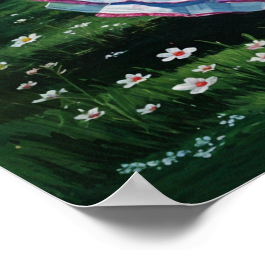 Poster Radha Rani à Vrindavan (Coin)