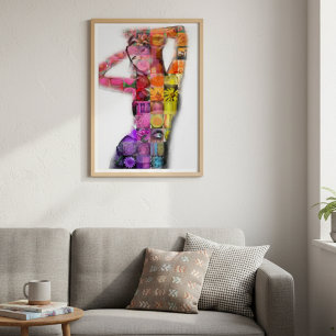 Poster Radiance en fleurs Kate de Carole Benichou