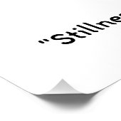 Poster Radiant Meditation Silhouette (Coin)