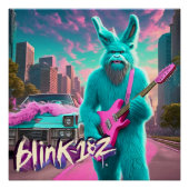 Poster Radiant Rocker: Bigfoot Bunny Shreds - A Blink-182 (Devant)