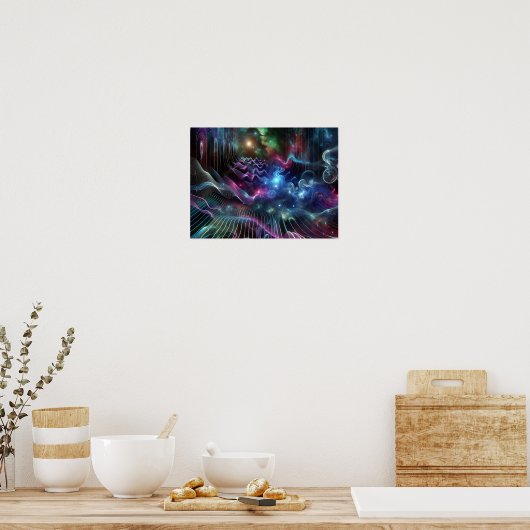 Poster Radiating From Beyond The Void (Cuisine)