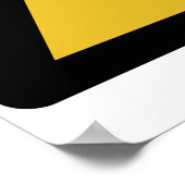 Poster Radiation Warning Symbol (Radioactive Danger) (Coin)