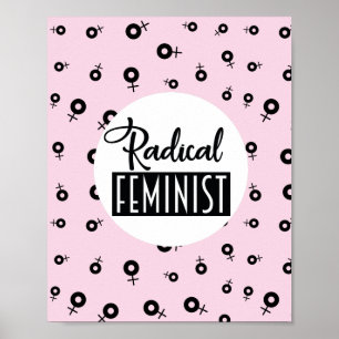 Poster Radical féministe