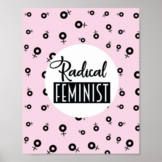 Poster Radical féministe (Devant)