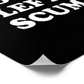 Poster Radical Left S Funny Sarcastic Quote  (Coin)