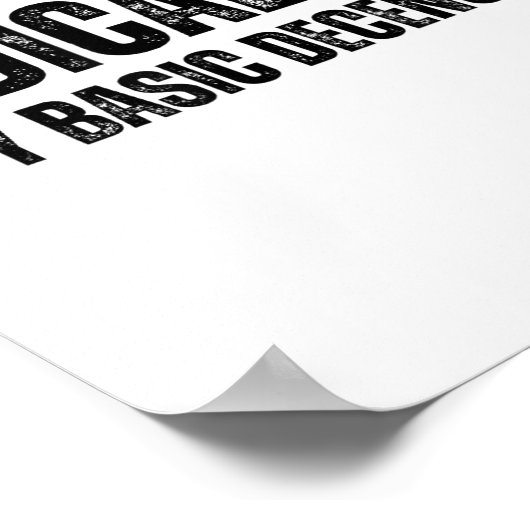 Poster Radicalized By Basic Decency Funny Social Democrac (Coin)