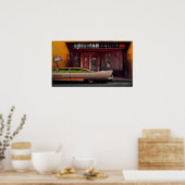 Poster radio américaine (Cuisine)