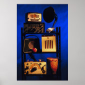 Poster Radio antique (Devant)