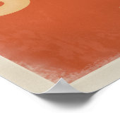 Poster Radio Beach Surf Club - Retro Island Surf Imprimer (Coin)