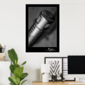 Poster RADIO : Microphone (Bureau à domicile)