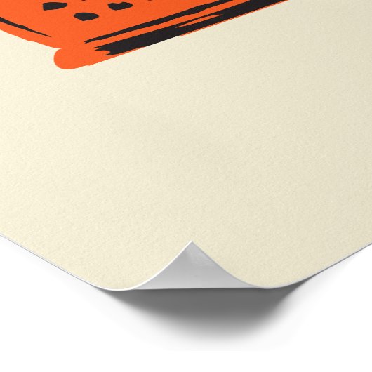 Poster radio rétro (Coin)