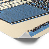 Poster 📻 radio transistante Vintage (Coin)