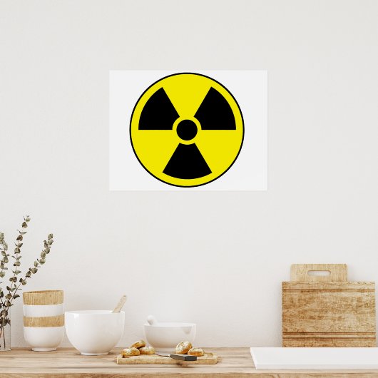 Poster radioactif (Cuisine)