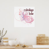 Poster Radiologie Babe (Cuisine)