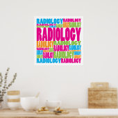 Poster Radiologie colorée (Cuisine)