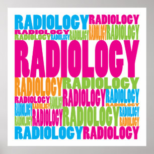 Poster Radiologie colorée